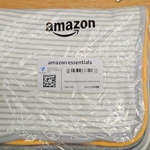 Amazon Essentials Unisex Kids' Burp Cloths, Pack of 6